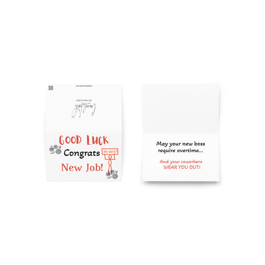Congrats on the New Job Greeting Card