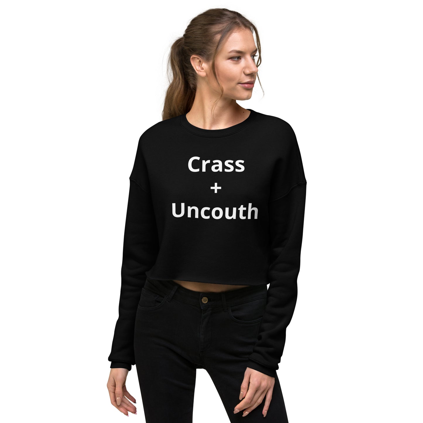 C + U Crop Sweatshirt